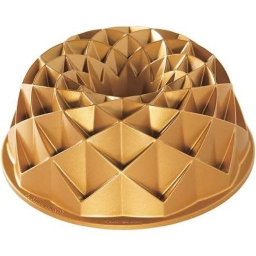 Nordic Ware Moule à gâteaux Bundt 10 tasses Jubilee ‘’Gold” de Nordic Ware