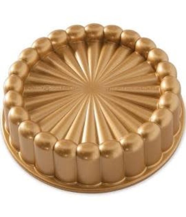 Nordic Ware Copy of Moule a gateau Bundt 10-15 tasses anniversaire de "Gold" Nordic Ware ( C )