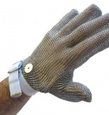 omcan EXTRA SMALL MESH GLOVE WITH GRAY WRIST STRAP