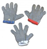 omcan EXTRA SMALL MESH GLOVE WITH GRAY WRIST STRAP