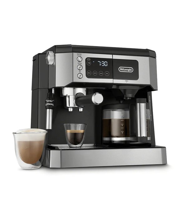 Delonghi Delonghi All-in-One Coffee & Espresso Maker, Cappuccino, Latte Machine + Advanced Adjustable Milk Frother