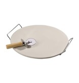 Copy of Bialetti Pierre à pizza avec support, pelle et coupe-pizza (C)