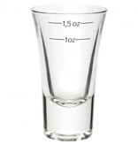 Trudeau Trudeau DUBLINO SHOT GLASS WITH MEASUREMENTS - 2 OZ