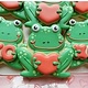 Ann Clark Frog Cookie Cutter 3 3/4" x 3 1/2"