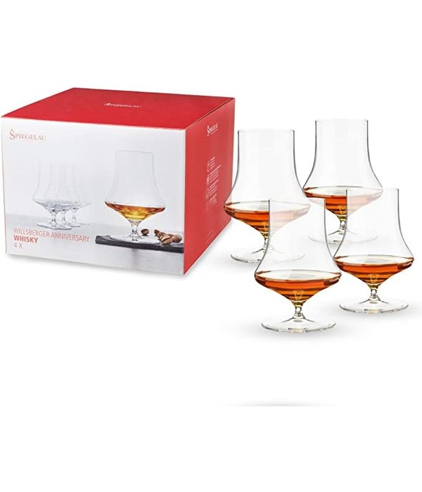 Spiegelau Ensemble de 4 verres à whiskey " Willsberger Anniversary" de Spiegelau