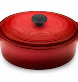 Le Creuset Le Creuset 4.7L Oval French Oven Cherry