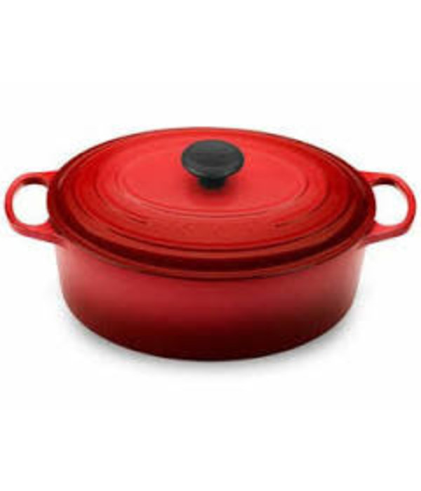 Le Creuset Cocotte ovale 4,7 L Le Creuset Cerise