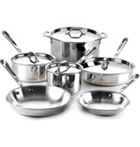 All-Clad All-Clad 10-PC Copper Core 5-Ply Bonded Cookware Set