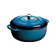 Cocotte en fonte émaillée bleu 7,5 pt de Lodge