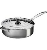 Le Creuset Sauteuse en acier inoxydable Le Creuset 4,3 L