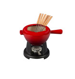 Le Creuset Le Creuset Fondue Set Cerise