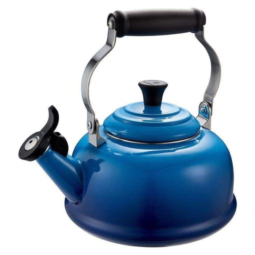 Le Creuset Bouilloire sifflante classique 1.6L Bleuet de Le Creuset