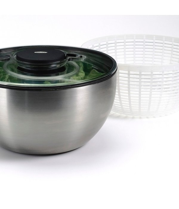 OXO Stainless Steel Salad Spinner – Modern Quests