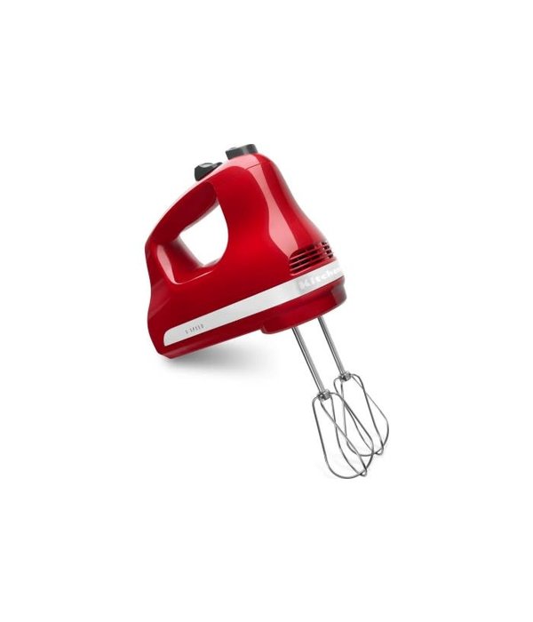 Mélangeur à main 5 vitesses rouge par KitchenAid- Vente de Zone de