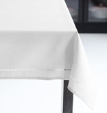 Harman Harman Linen Look Tablecloth 70", round, White