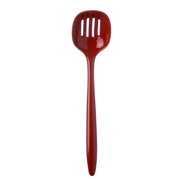 Cuillère fendue en mélamine rouge de Rosti 29,5cm