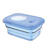 Minimal Minimal Silicone Food Storage Container - Blue -460 ml