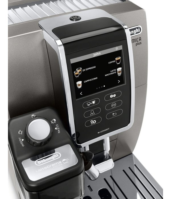 Delonghi Delonghi Dinamica Plus Machine à espresso automatique intelligente avec mousseur