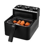 Kalorik Kalorik 3 Quart 2-n-1 Air and Deep Fryer Black