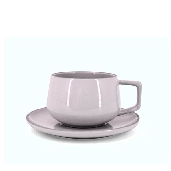 Tasse et soucoupe lavande de BIA