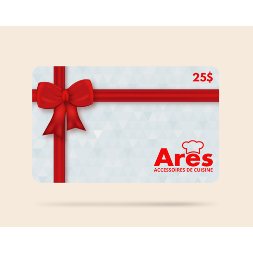 25$ Ares Gift Card - VALID IN STORE ONLY