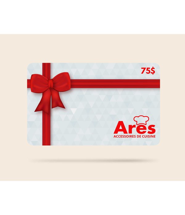 $75 Ares Gift Card - VALID IN STORE ONLY