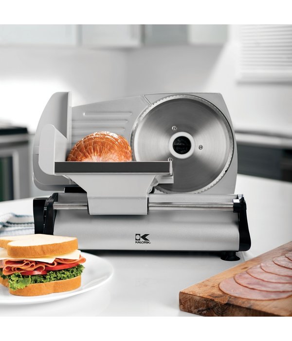 Kalorik Kalorik 180 Watts Professional Style Food Slicer, Sliver