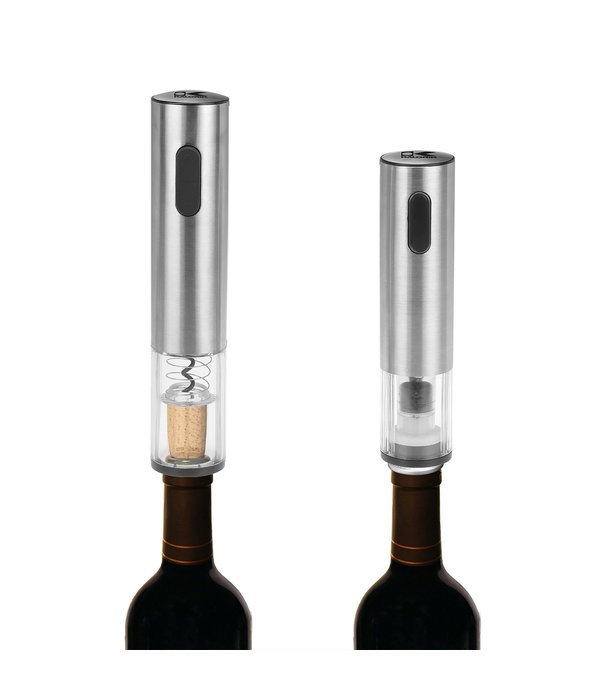 Kalorik Ouvre-bouteille et conservateur à vin en acier inoxydable de Kalorik