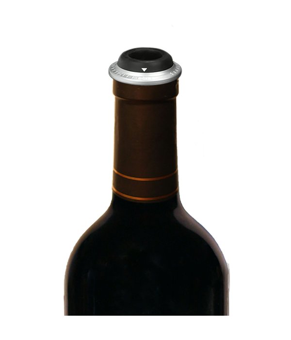 Kalorik Ouvre-bouteille et conservateur à vin en acier inoxydable de Kalorik