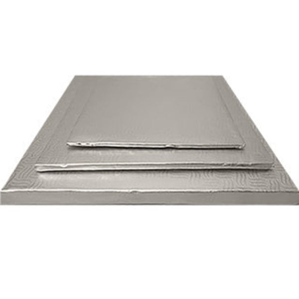 Vincent Silver Cake Board 15 x 21 x 1/4''