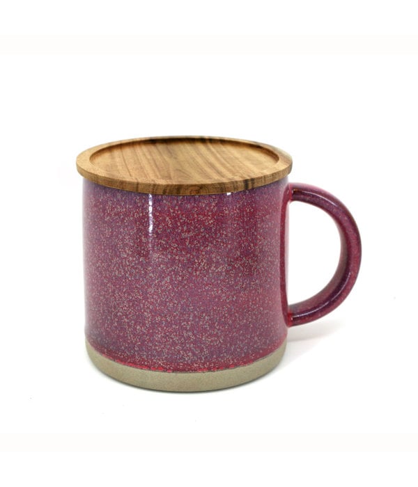 BIA Cordon Bleu BIA Reactive Mug with Lid Mauve