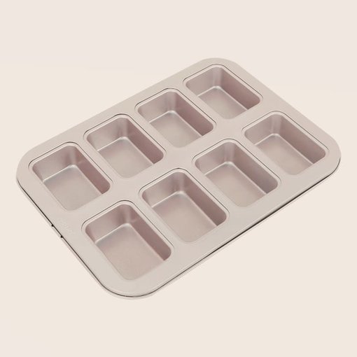 ChefMade ChefMade Professional Series Champagne Gold 8 Mini-Loaf Pan