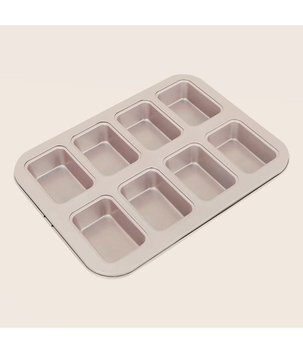 ChefMade ChefMade Professional Series Champagne Gold 8 Mini-Loaf Pan