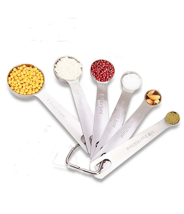 ChefMade ChefMade Set of 6 Measuring Spoons