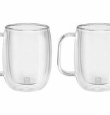 Zwilling ZWILLING SORRENTO PLUS 2 PIECE COFFEE GLASS SET (350ml)