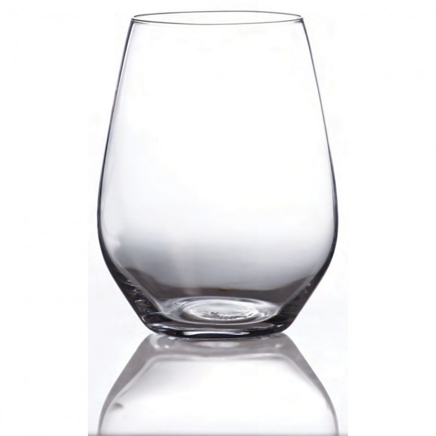 Trudeau Set of 8 Brava Stemless Red Wine Glasses Ares Kitchen and