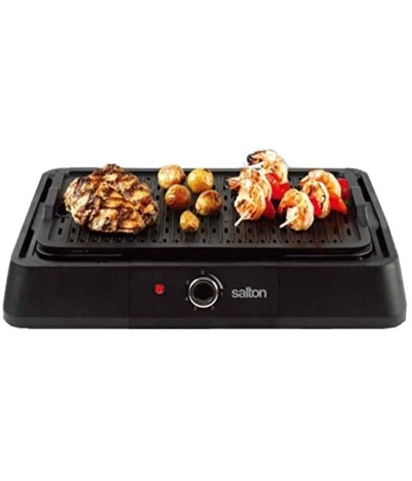 Salton Portable indoor barbecue with grill 40 x 24 cm no smoke