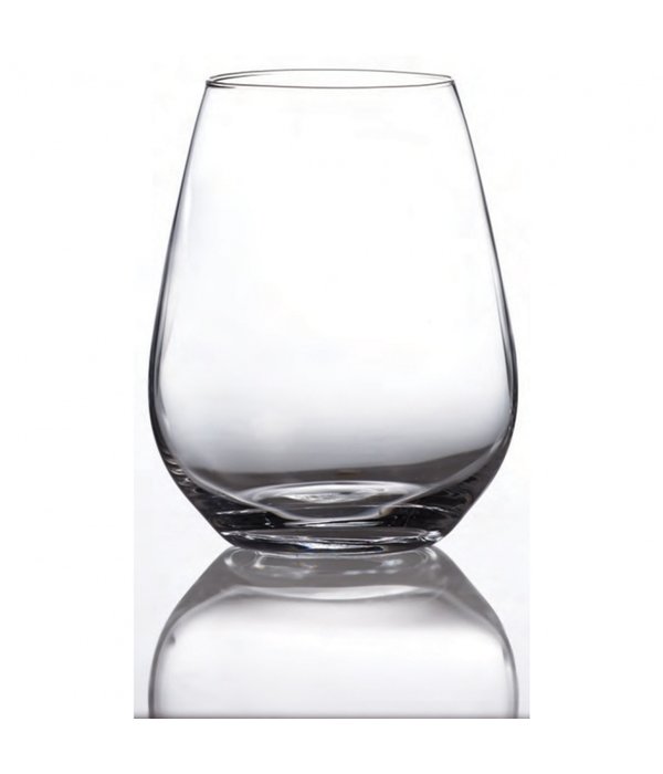 Trudeau Trudeau Set of 8 Brava Stemless White Wine Glasses