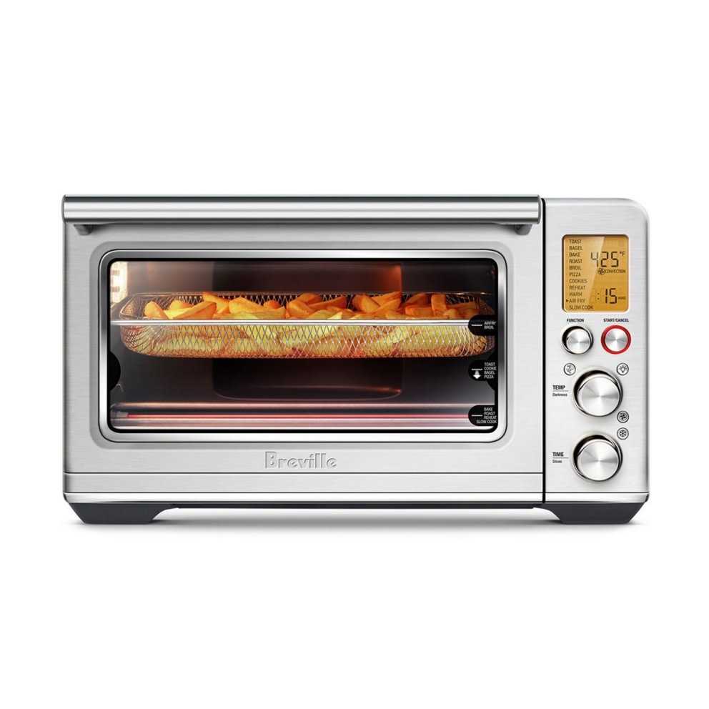 Four grille-pain ''Smart Oven Air Fryer'' acier inox de Breville ( A )+ -  Ares Accessoires de cuisine