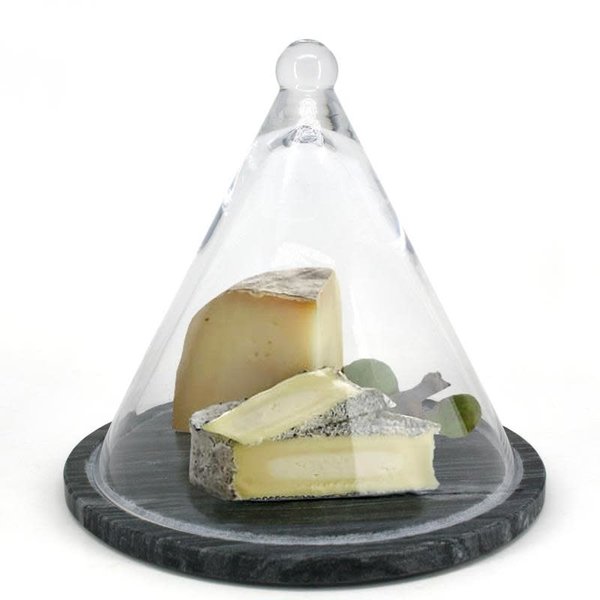 Planche à fromage en marbre avec dôme de Natural Living