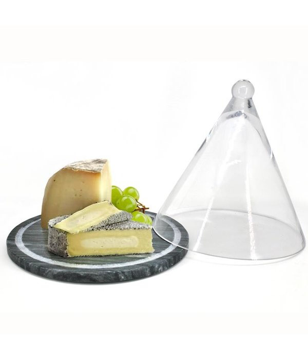 Natural Living Natural Living Marble Cheese Board and Dome