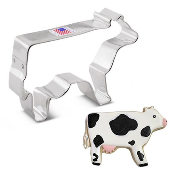 Ann Clark Cow Cookie Cutter 4"