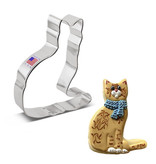 Ann Clark Ann Clark Cookie Cutter Cat curled 4''