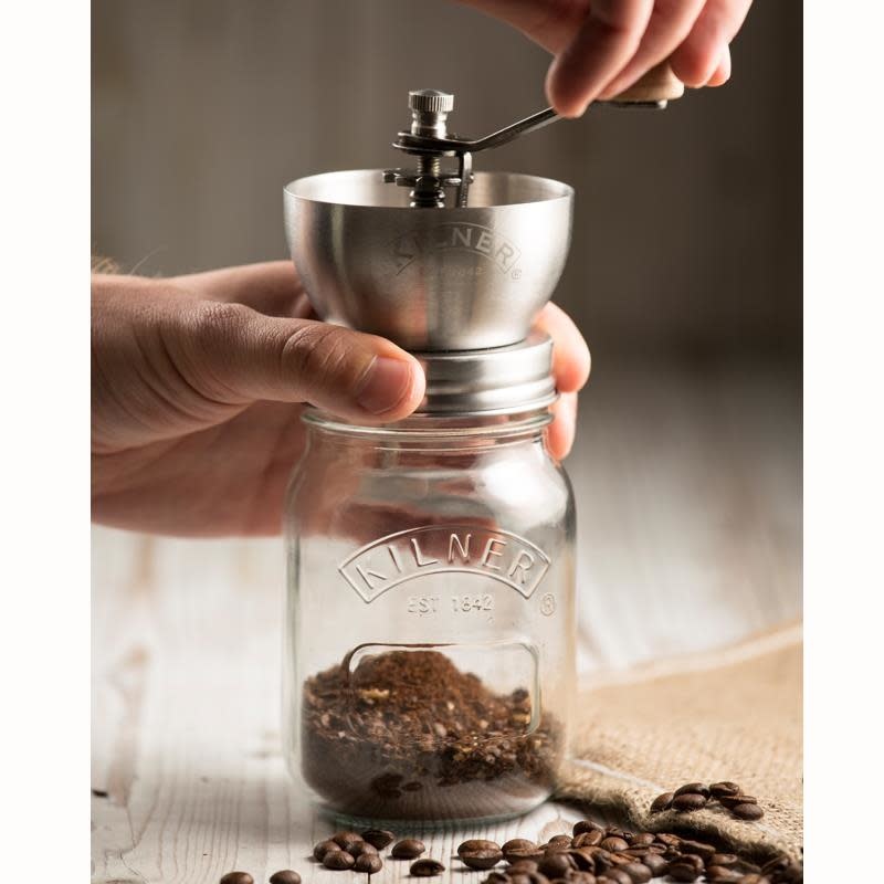 Kilner Adjustable Coffee Grinder Jar  Ares Cuisine - Ares Kitchen and  Baking Supplies