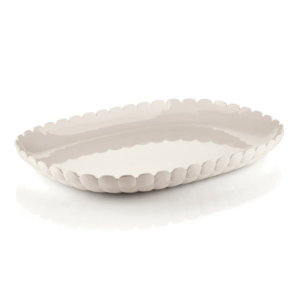 Guzzini  Medium Serving Tray Milk White - 32 cm