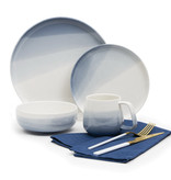 Brilliant Nautica 16 Piece Dinnerware Set, Service for 4