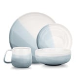 Brilliant Nautica 16 Piece Dinnerware Set, Service for 4