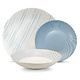 Mesa Ceramics "Pedro Blue" 12 Piece Dinner Set, Service for 4