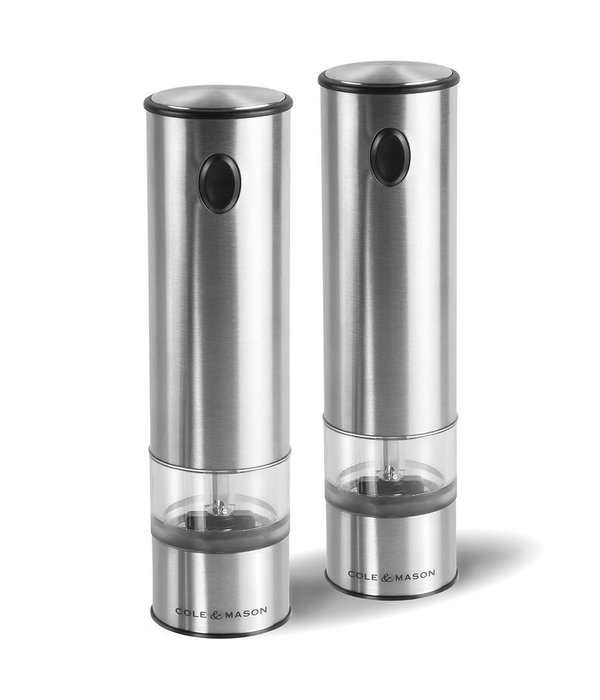 Cole & Mason Cole & Mason Battersea Electronic Salt & Pepper Mill Set