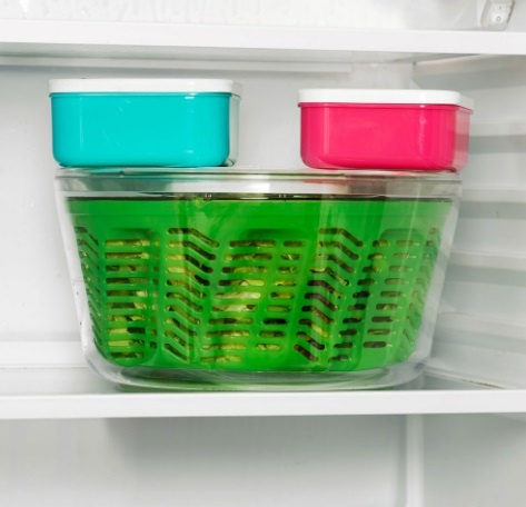 ZYLISS Essoreuse à salade Easy Spinner, grande, verte, sans BPA :  : Cuisine et Maison